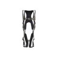 Super Anchor Safety Small - Gray Frame/Silver Webbing Pro-Deluxe Full Body Harness PD-6101-GSS